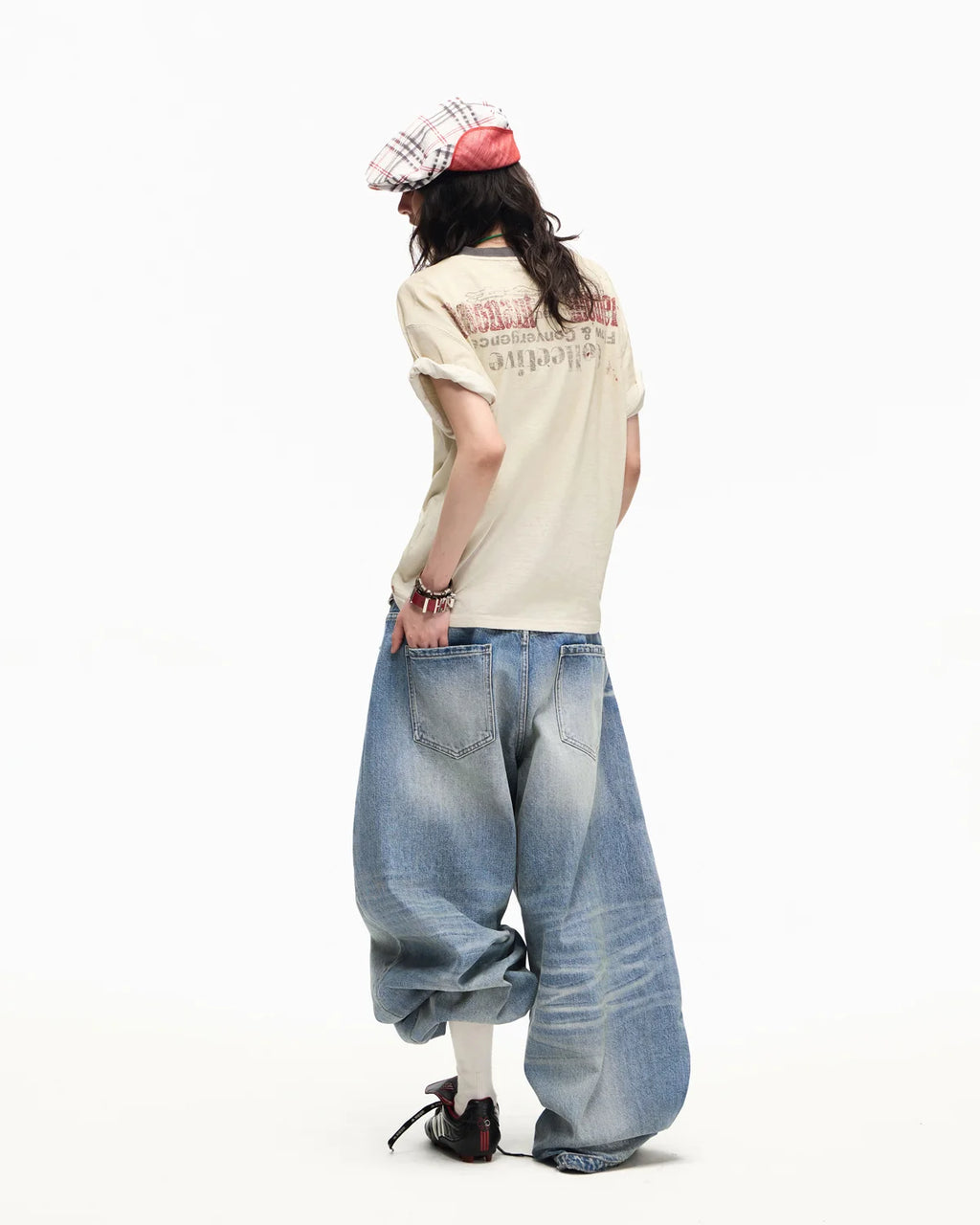 Peoplesense Vintage Slub Spray Fade T-Shirt