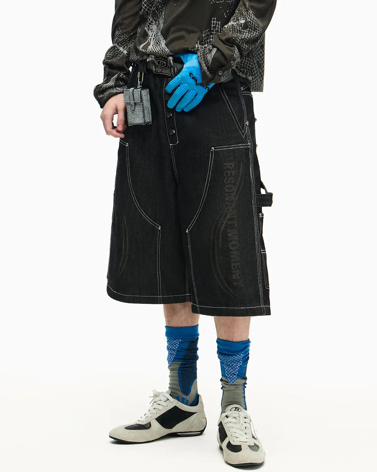 Peoplesense 'Resonant Moment' Raw Denim Jorts