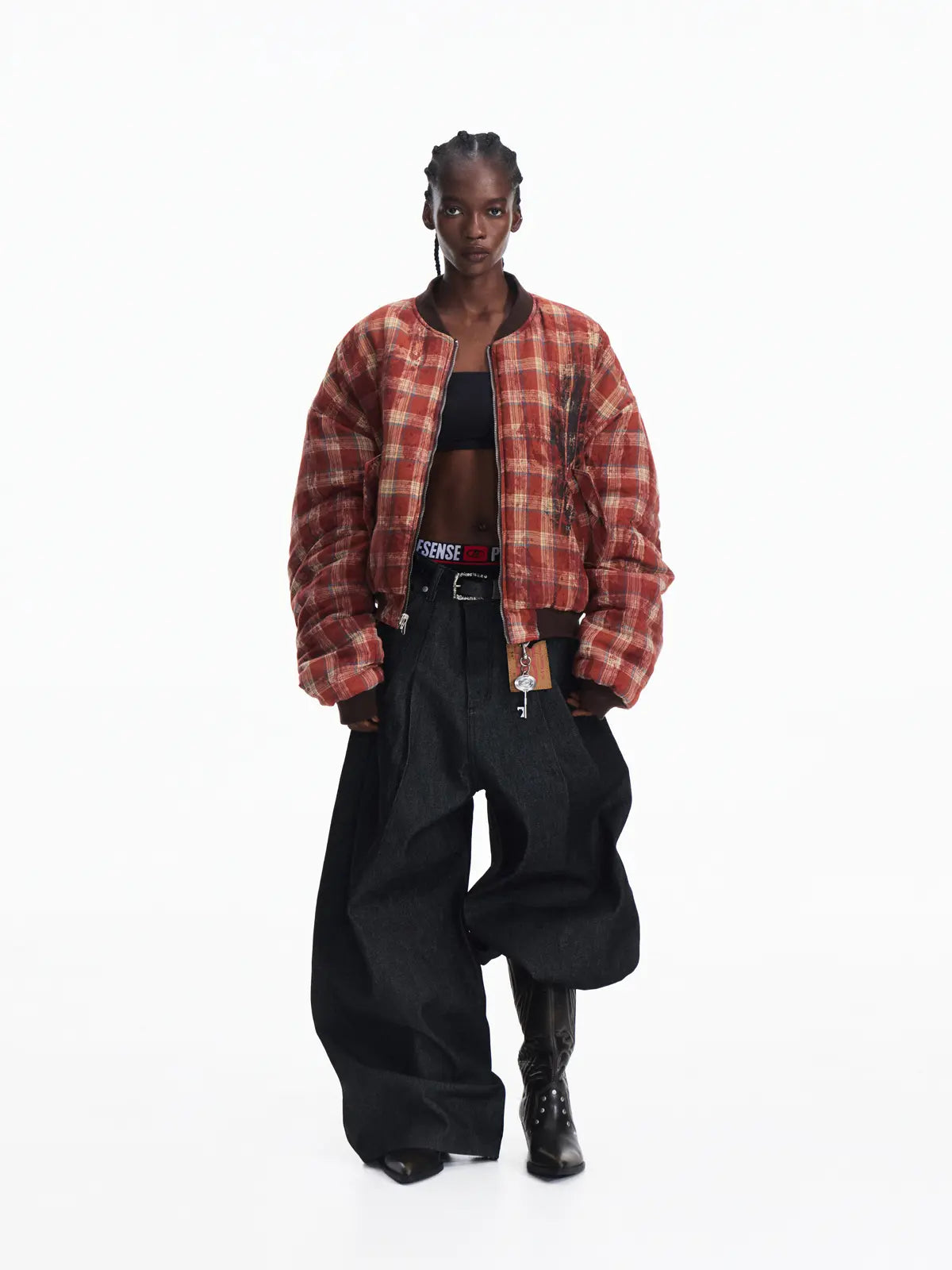 Peoplesense Reversible Crinkled Leather Jacket