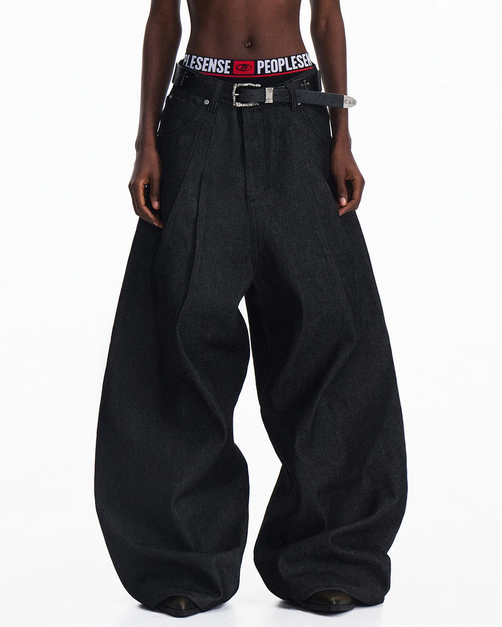 Peoplesense Cone Raw Denim Curved Jeans
