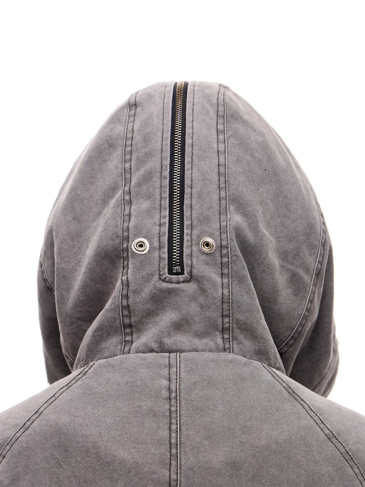 Peoplesense Hooded  Bomber Jacket Grey
