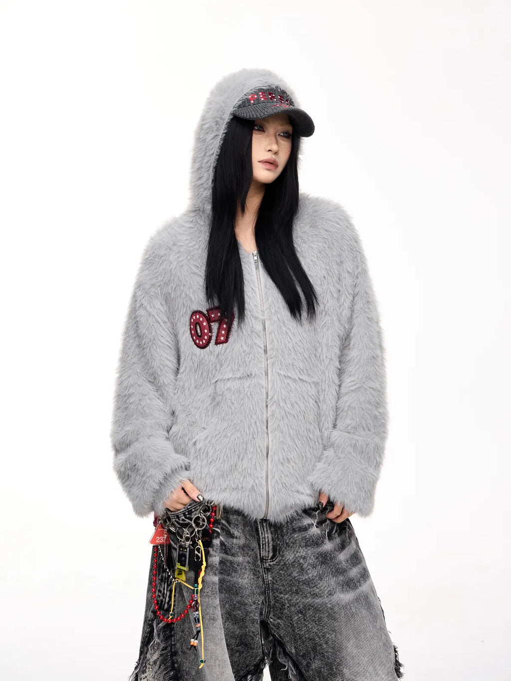 Peoplesense Zip-up Hoodie Soft Sweater