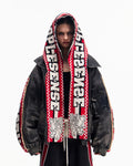 Peoplesense Racing Scarf Denim Jacket