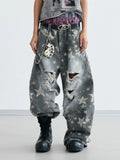 Peoplesense Star Distressed Curve Jeans