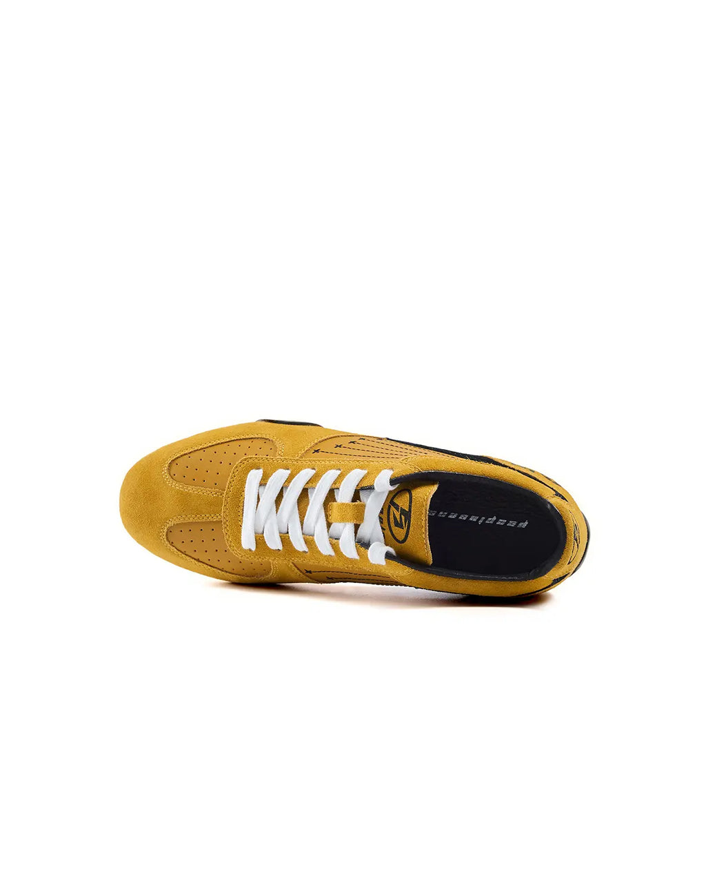 Peoplesense 07 Racer Suede Retro Trainer yellow
