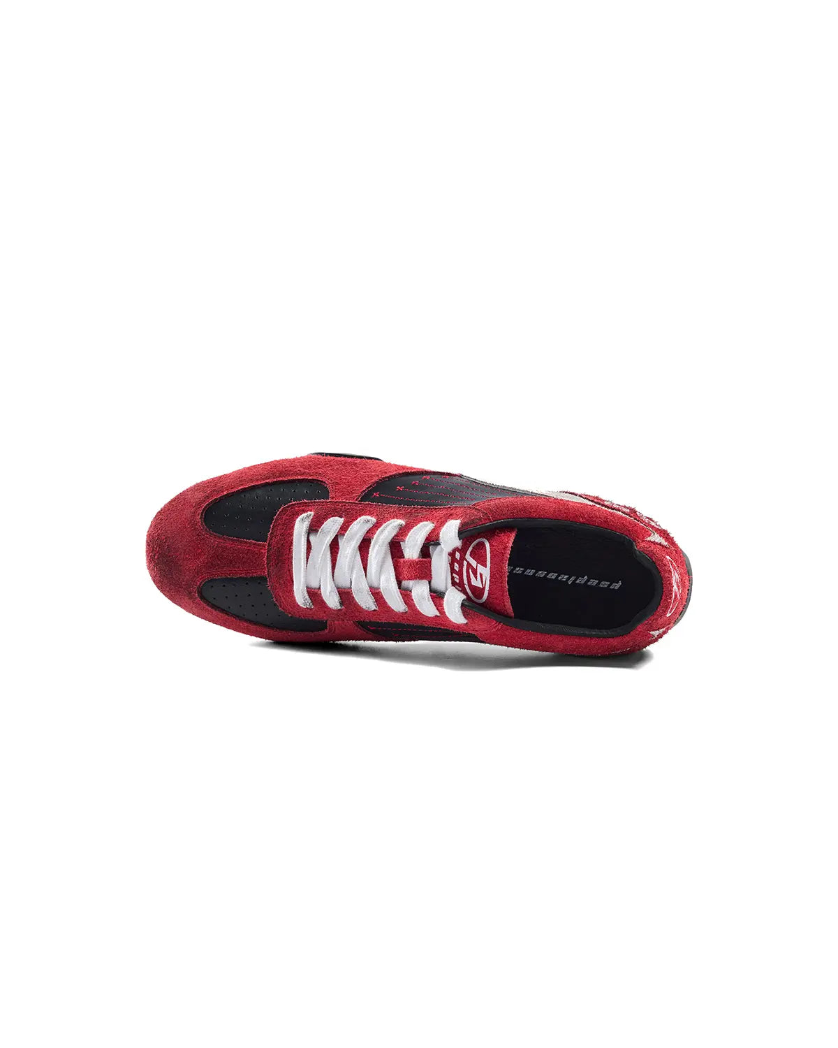 Peoplesense 07 Racer Suede Retro Trainer Red