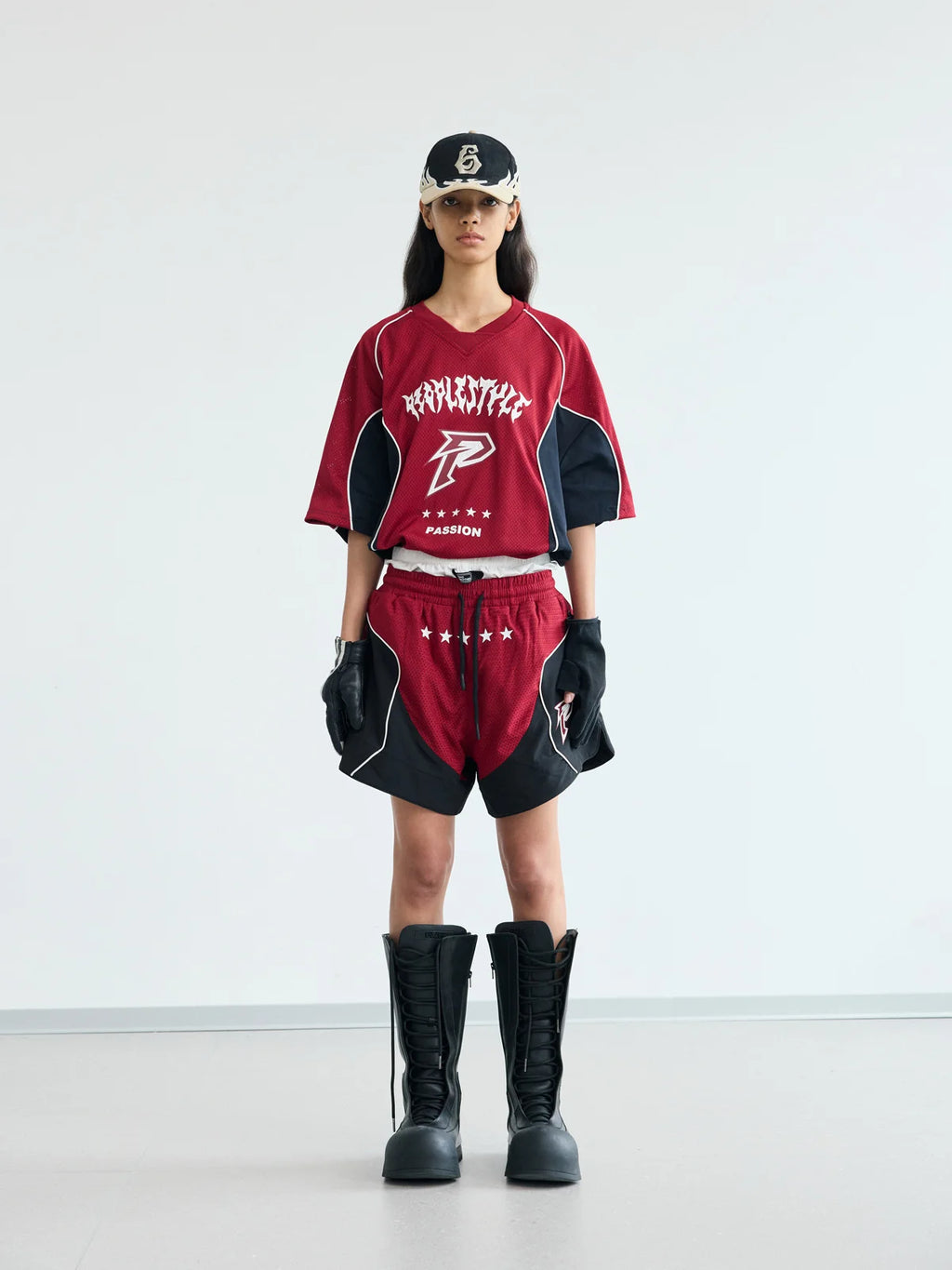 Peoplesense Deconstructed Contrasting Colors Jersey Tee
