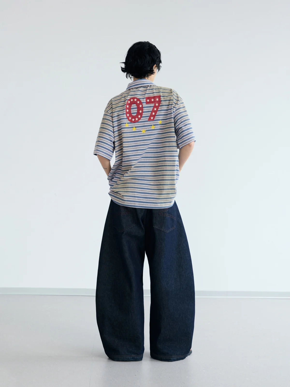 Peoplesense Dirty Washed Retro  Polo