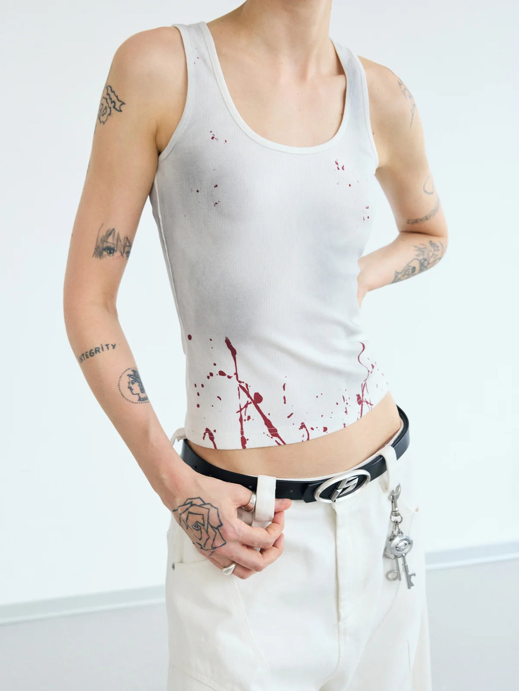 Peoplesense Vintage Splatter Vest