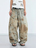 Peoplesense Mud Dye Oversized Scimitar Pants