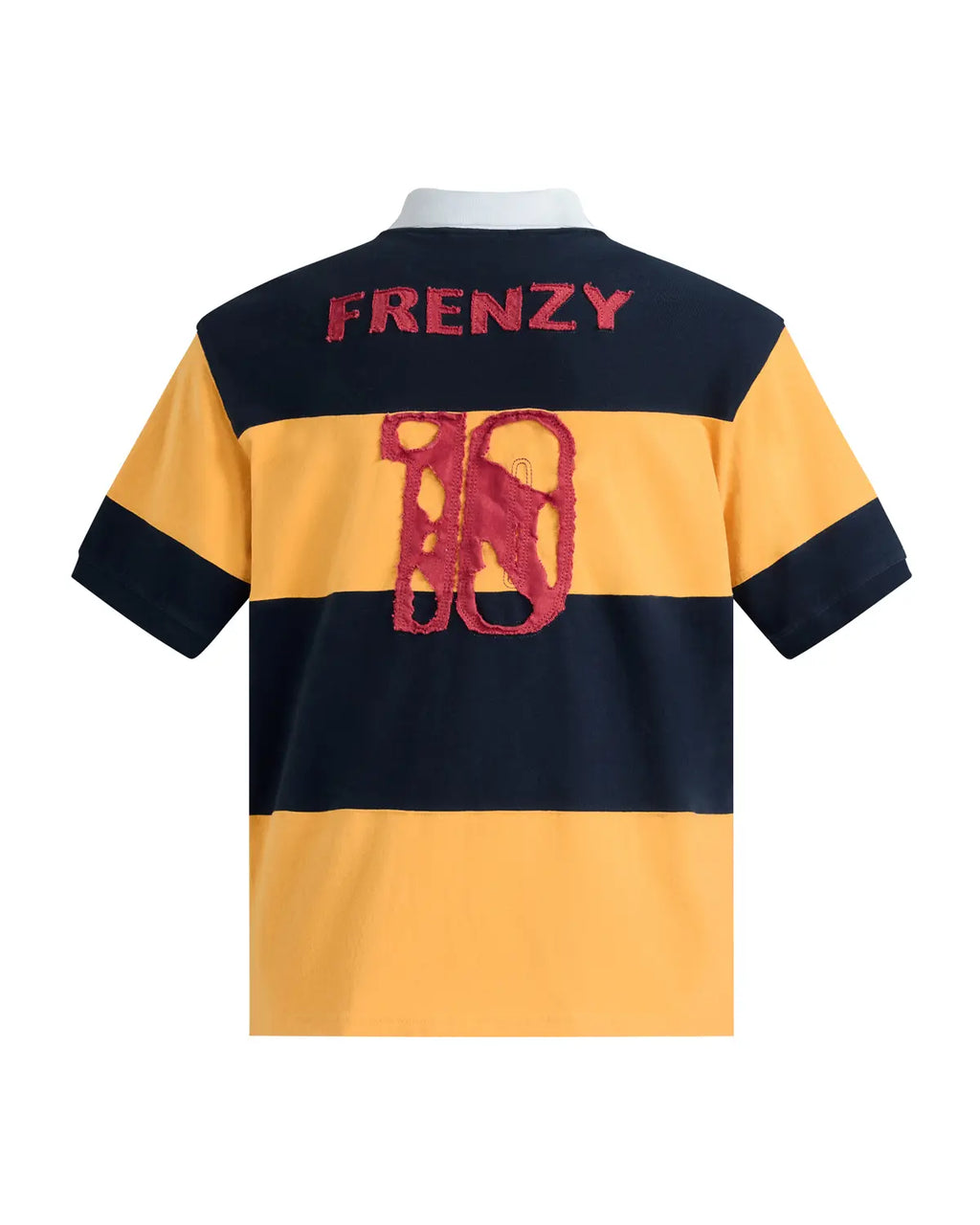 Peoplesense “FRENZY” Raw Edge Stripe Polo