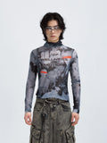 Peoplesense Slim Fit Mesh T-Shirt