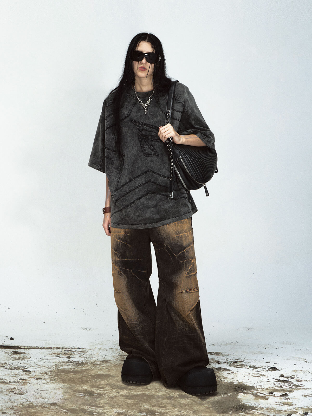 Peoplesense Vintage Racing Distressed T-Shirt