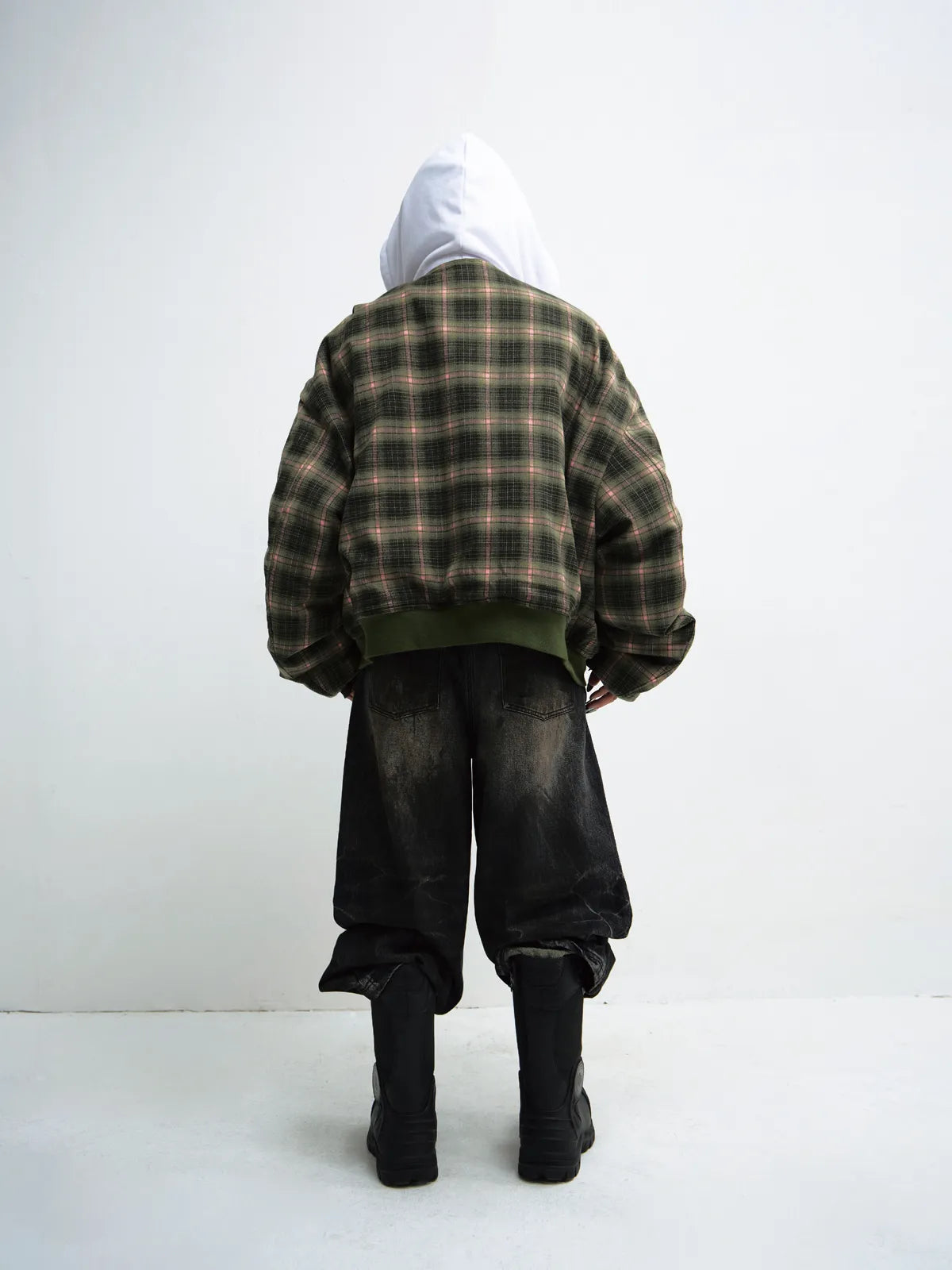 Peoplesense Reversible Checked Cotton Jacket