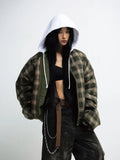 Peoplesense Reversible Checked Cotton Jacket
