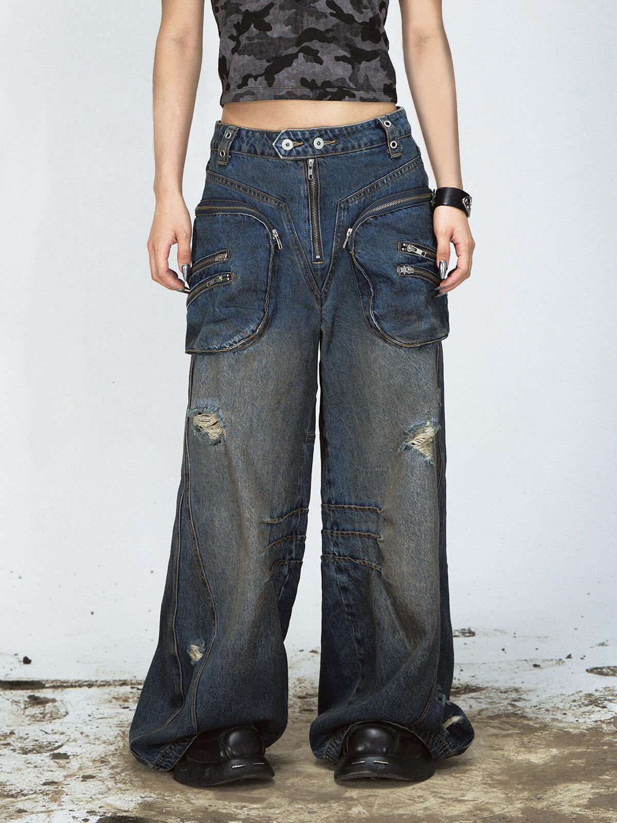 Peoplesense Vintage Baggy Jeans